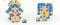 Geomag MagiCube - Art Pattern - Magnetische blokken - 25-delig (25 stuks)