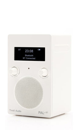 Tivoli Audio Model PAL+BT Gen. 3 oplaadbare radio met DAB+, FM en Bluetooth, wit