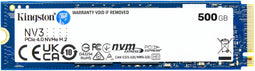 Kingston NV3 - M.2 2280 SSD - 500GB - PCIe 4.0 NVMe - Leessnelheid 5000MB/s
