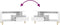 vidaXL - Salontafel - 90x49x45 - cm - bewerkt - hout - wit
