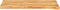vidaXL - Tafelblad - met - natuurlijke - rand - 80x20x3,8 - cm - massief - mangohout