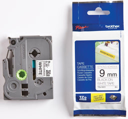 ProConso TZe-S221 - Printerlabel - Zwart op wit