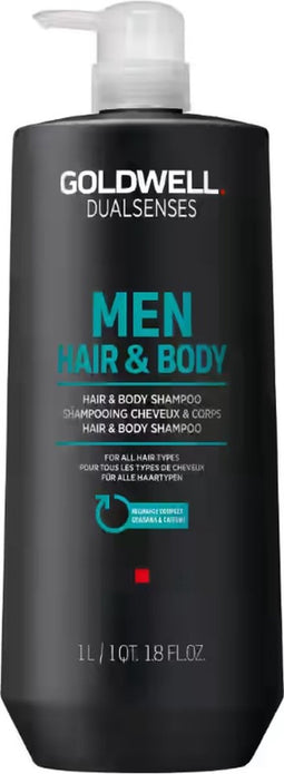 Goldwell Dualsenses MEN Hair & Body Shampoo - 1000 ml