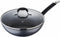 Masterpro Wokpan met deksel Home Edition Ø28x8cm Aluminium - Koken - Bakken - Alle warmtebronnen - Anti Kleeflaag