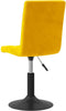 vidaXL - Eetkamerstoelen - draaibaar - 2 - st - fluweel - mosterdgeel