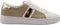 Michael Kors Irving Stripe - Lage Sneakers - Goudkleurige details - Wit/Goud