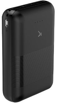 Ksix BXBA10000SM02 - Powerbank - 10.000mAh - 2x USB-A uitgangen - 1x USB type-C