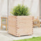 vidaXL - Plantenbak - 80x80x72 - cm - massief - grenenhout