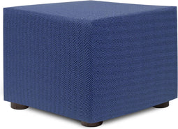 Hoes voor poef Eysa JAZ Blauw 65 x 65 x 65 cm