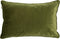 Dutch Decor FINN - Kussenhoes velvet 40x60 cm Chive - groen - met rits