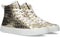 Guess Elga - Hoge sneakers - Metallic leer met krokodillenprint - Goud