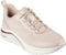 Skechers Arch Fit S-Miles - Dames Sneakers - Comfortabele binnenzool - Naturel
