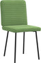 vidaXL - Eetkamerstoelen - 2 - st - fluweel - lichtgroen