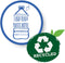 SES - Eco - kliederschort - 100% recycled materiaal - maat 2-6 jaar - klittenband sluiting