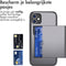iMoshion Hoesje Geschikt voor iPhone 11 Hoesje - Ruimte voor 2 pasjes - iMoshion Backcover met pasjeshouder - Grijs