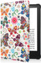 Lunso - sleepcover hoes - Geschikt voor Kindle Paperwhite 2021 (6.8 inch) - Vlinders