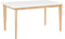 Eettafel uitschuifbaar SOLA Wit 140/180 cm 90 cm