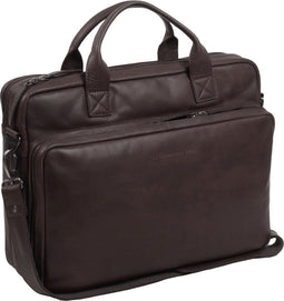 The Chesterfield Brand Leren Laptoptas Bruin Jackson