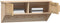 vidaXL - Wandkast - met - haken - 80x24x35,5 - cm - bewerkt - hout