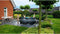 EXIT Wood Frame Zwembad ø300 - Opzetzwembad - Filterpomp - Bruin