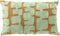 Dutch Decor AMY - Kussenhoes 30x50 cm - geweven grafische print - Cameo - groen en bruin - met rits