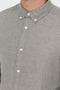 ONLY & SONS ONSTAR SLIM MELANGE BTN DOWN LS SHIRT - Casual overhemd - Lange mouwen - Maat XXL