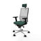 Piqueras y Crespo 2D086N2 - Bureaustoel - Hoofdsteun en armleuning - Groen