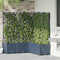 vidaXL - Tuinplanten - met - Water - Irrigatiesysteem - 5 - stuks - Grijs
