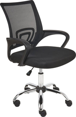 SOLID - Bureaustoel - Zwart - Polyester