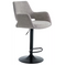 Criks Design Monza Barkruk - Hoogte Verstelbaar 93-115 cm - 360° Draaibaar - Taupe (2 stuks)