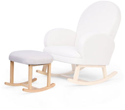 Childhome Voetensteun - Schommelstoel - Comfortabel linnen - Beige