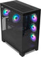 Nox Hummer Glock - Midi Tower PC - ATX Micro-ATX Mini-ITX - Zwart