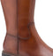Tamaris Comfort Essentials - Dames Laarzen - Platte laars met uitneembare zool - Cognac