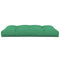 Palletkussen 120x80x12 cm stof groen