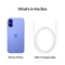 Apple iPhone 16 Plus - Smartphone - 256GB opslag - Blauw