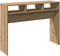 vidaXL - Wandtafel - 105x30x80 - cm - bewerkt - hout - artisanaal - eikenkleur