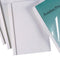 Thermische omslag GBC A4 3mm transparant/wit 100stuks