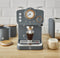 Swan Nordic Retro Espressomachine - Grijs - Espresso, Koffie & Cappuccino