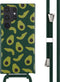 iMoshion Hoesje Geschikt voor Samsung Galaxy S23 Ultra Hoesje Met Koord - iMoshion Siliconen design hoesje met koord - Groen / Avocado Green