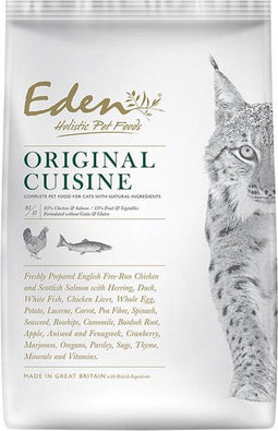 Eden Holistic Kattenbrok / Kattenvoer - Original Cuisine - Kip/zalm - 10 KG