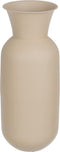 Vaas 19 x 19 x 51 cm Crème Ijzer