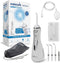 Waterpik WP-580 - Waterflosser Draadloos - 4 tips 3 drukinstellingen - Wit