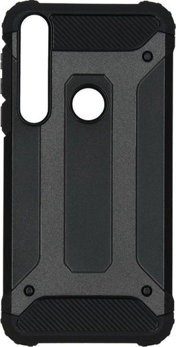 iMoshion Hoesje Geschikt voor Motorola One Macro Hoesje - iMoshion Rugged Xtreme Backcover - Zwart
