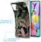 iMoshion Hoesje Geschikt voor Samsung Galaxy A51 Hoesje Siliconen - iMoshion Design hoesje - Groen / Roze / Dark Jungle