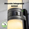 LUTEC Cyra - LED wandlamp voor buiten - Up & Down - PIR bewegingssensor - 2 draaibare lampen - Premium aluminium - 1000Lm krachtig licht - 3000K warm wit licht - IP54 extra weerbestendig - Donkergrijs