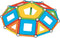 Geomag Super Color - Constructiesysteem - Educatief kinderspeelgoed - Gerecycled kunststof - 78 stuks