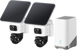 eufy eufyCam S4 - Triple-Lens Bullet-PTZ-camera - 4K resolutie - SolarPlus™