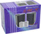 Omnitronic C-40 - Passieve 2-weg luidsprekerset - 4 woofers 35 W RMS - Wit
