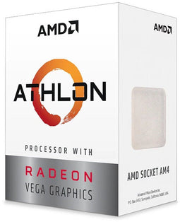 AMD Athlon 3000G - CPU AM4 - 2 Cores 3,5GHz 35W - Geïntegreerde GPU Radeon RX Vega 3