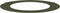 vidaXL - Plantenring - Olijfgroen - Ø60/90 - cm - Staal